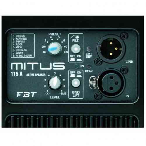 Активная акустическая система FBT MITUS 115A #3 - фото 3