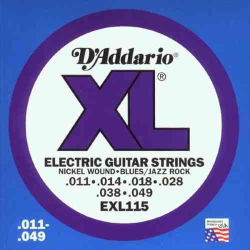 Струны для электрогитары D`ADDARIO EXL115 #1 - фото 1