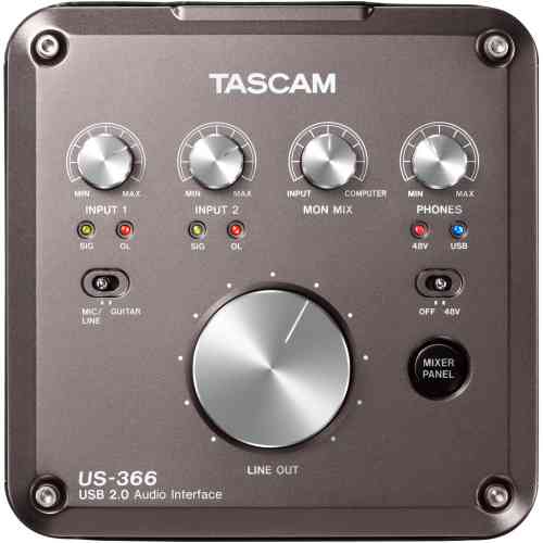 Звуковая карта TASCAM US-366 #3 - фото 3