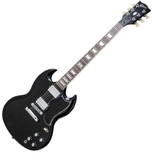 Электрогитара Gibson SG STANDARD 2014 MIN-ETUNE EBONY #2 - фото 2