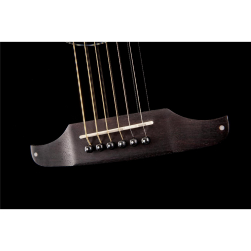 Электроакустическая гитара Fender STRATACOUSTIC BLACK #12 - фото 12