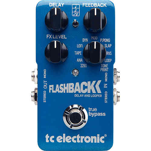 Педаль для электрогитары TC ELECTRONIC Flashback Delay & Looper TonePrint #1 - фото 1