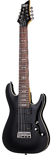 Электрогитара Schecter Omen-8 BLK L/H #2 - фото 2