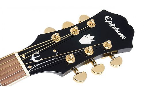 Электроакустическая гитара EPIPHONE PR-5E NATURAL GOLD HDWE #3 - фото 3