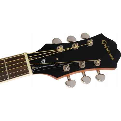 Электроакустическая гитара Epiphone AJ-220SCE Solid Top Ac/Electric Natural #5 - фото 5
