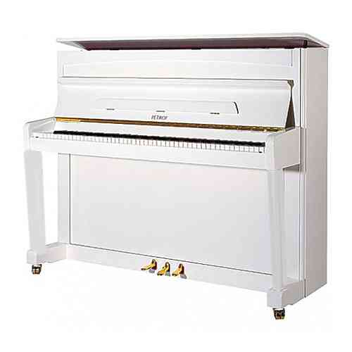 Акустическое пианино Petrof Middle P 118 M1 White #1 - фото 1