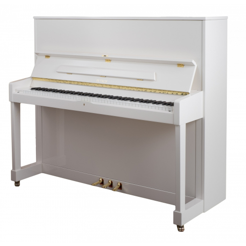 Акустическое пианино Petrof Higher P 125 M1 White #1 - фото 1