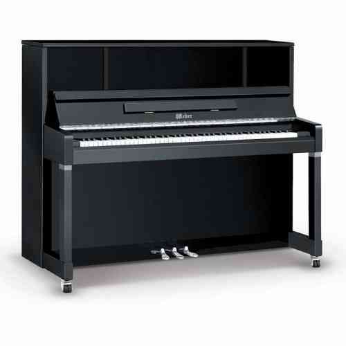Акустическое пианино Weber W121 черное, полированное #3 - фото 3