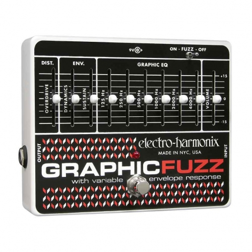 Педаль для электрогитары Electro-Harmonix Graphic Fuzz  #1 - фото 1