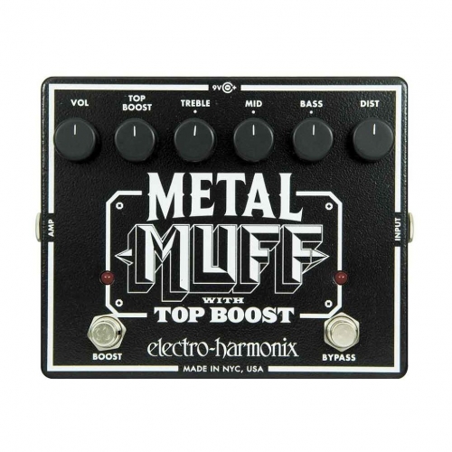 Педаль для электрогитары Electro-Harmonix Metal Muff w/ Top Boost #1 - фото 1