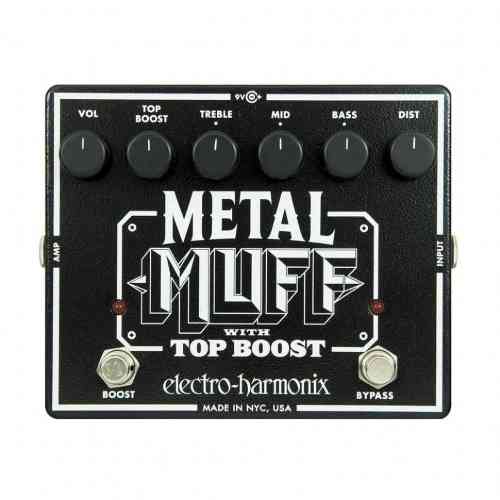 Педаль для электрогитары Electro-Harmonix Metal Muff w/ Top Boost #1 - фото 1