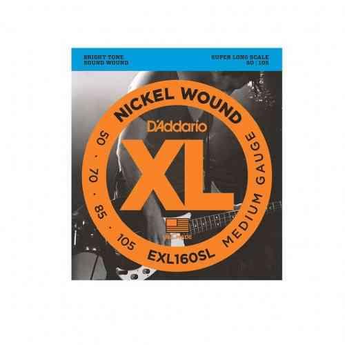 Струны для бас-гитары D'Addario EXL-160SL #1 - фото 1