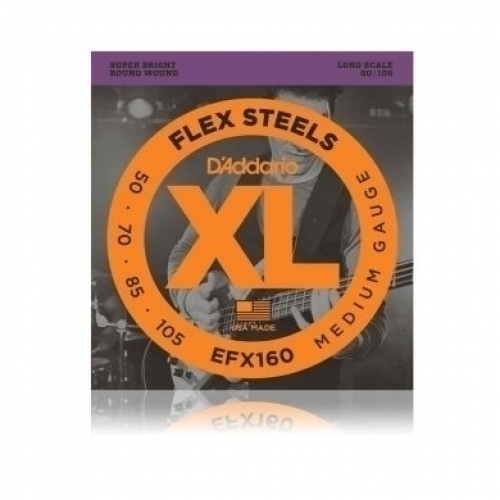 Струны для бас-гитары D'Addario PLANET EFX160 #1 - фото 1