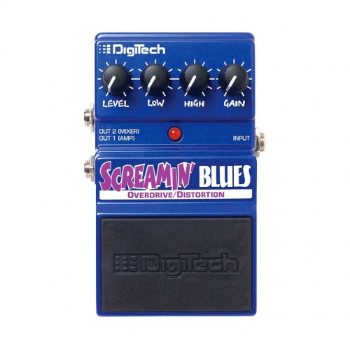 Педаль для электрогитары Digitech DSB SCREAMIN’ BLUES OVERDRIVE/DISTORTION #1 - фото 1