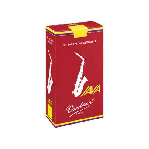 Трость для саксофона Vandoren Java Red Cut filed №1 SR261R (10шт) #1 - фото 1
