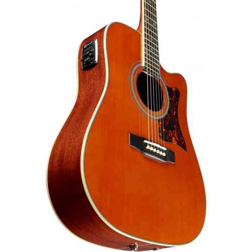 Электроакустическая гитара Epiphone MASTERBILT DR-500MCE NATURAL #6 - фото 6