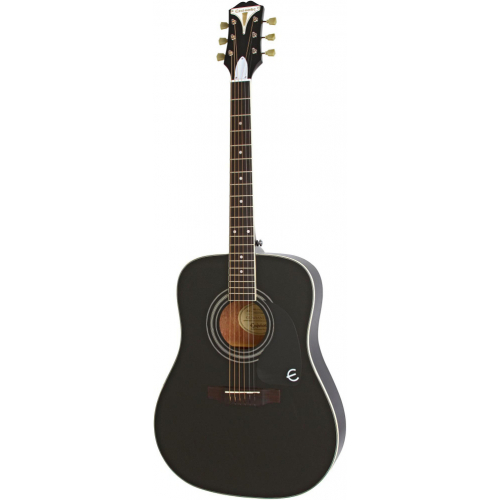 Акустическая гитара Epiphone PRO-1 PLUS Acoustic Ebony #2 - фото 2