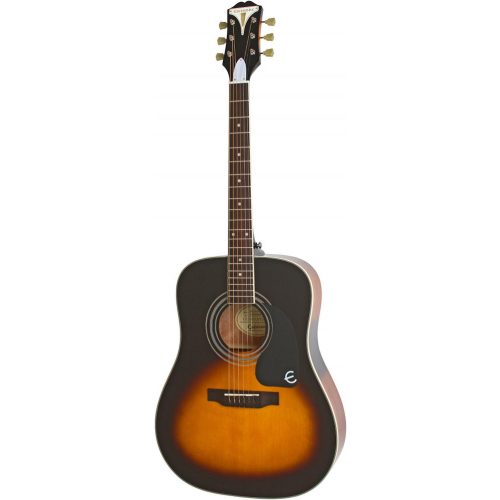 Акустическая гитара Epiphone PRO-1 PLUS Acoustic Sunburst #2 - фото 2