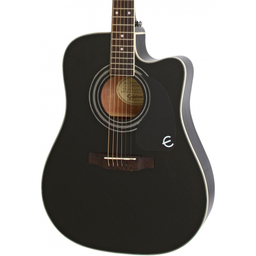 Электроакустическая гитара Epiphone PRO-1 ULTRA Acoustic/Electric Ebony #1 - фото 1