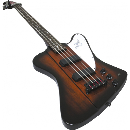 Бас-гитара Epiphone Thunderbird IV Bass Reverse Vintage Sunburst #4 - фото 4