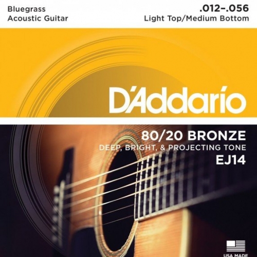 Струны для акустической гитары D'Addario EJ-14 #1 - фото 1