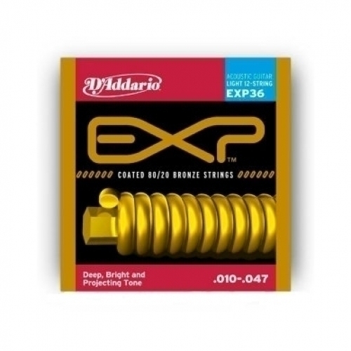 Струны для акустической гитары D'Addario EXP-36 #1 - фото 1