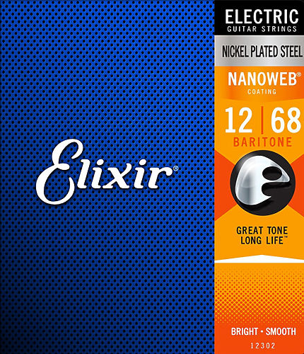 Струны для электрогитары Elixir 12302 NanoWeb  #1 - фото 1