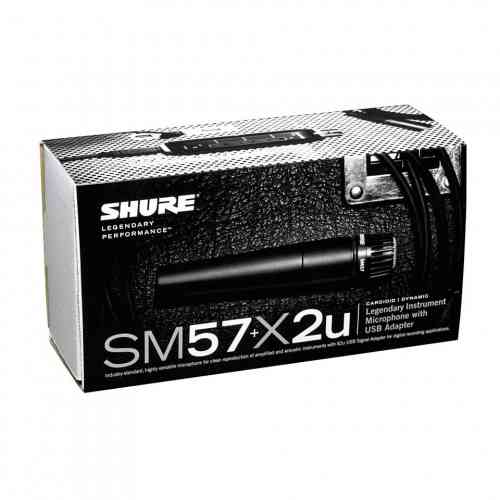 Инструментальный микрофон SHURE SM57-X2U #1 - фото 1
