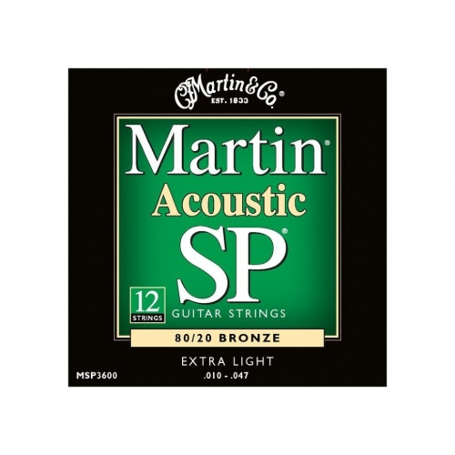 Струны для акустической гитары Martin Guitars 41MSP3600 #1 - фото 1