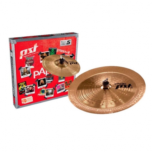 Комплект тарелок для ударных Paiste Eff.Pack 10` Splash / 18` China PST5 #1 - фото 1