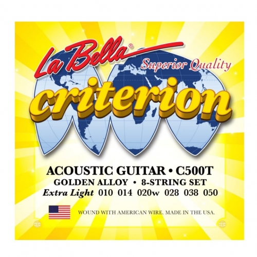 Струны для акустической гитары La Bella C500T #1 - фото 1