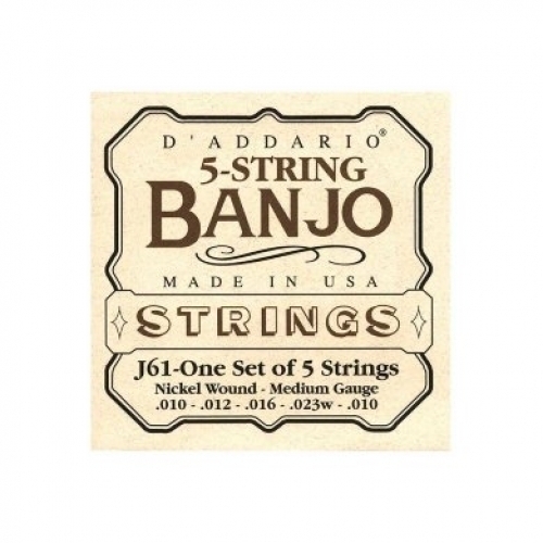Струны для банджо D'Addario J61 #1 - фото 1