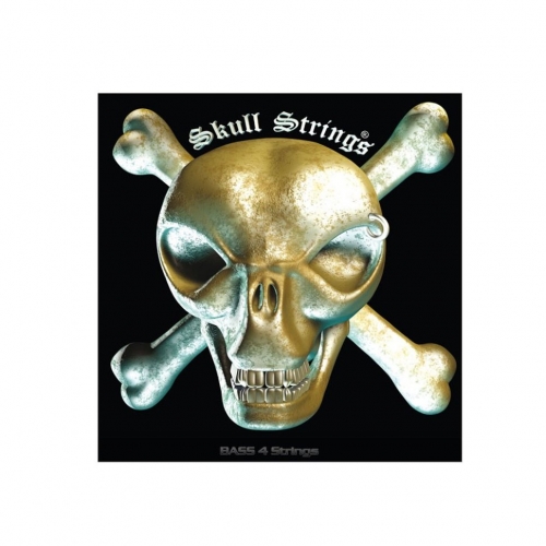 Струны для бас-гитары Skull Strings Bass B4XL 4 strings Extra Light 40-100 #1 - фото 1