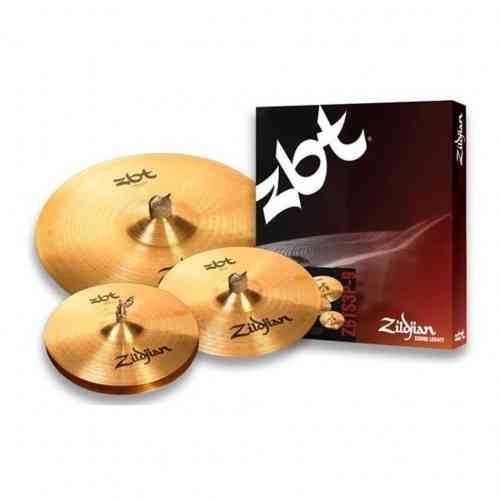 Комплект тарелок для ударных Zildjian ZBT 3 Cymbal Pack #1 - фото 1