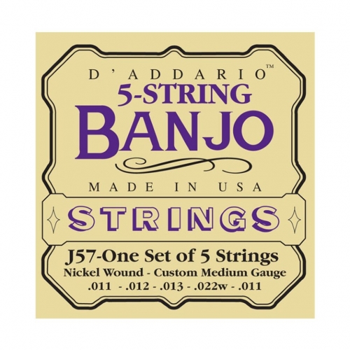 Струны для банджо D`Addario (E)J57 #1 - фото 1