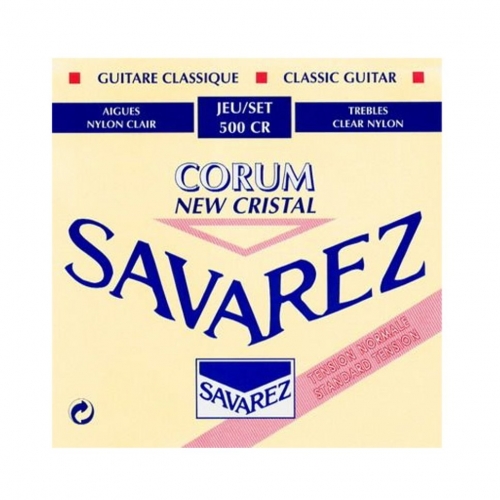 Струны для классической гитары Savarez 500CR Corum New Cristal Red Standard Tension #1 - фото 1