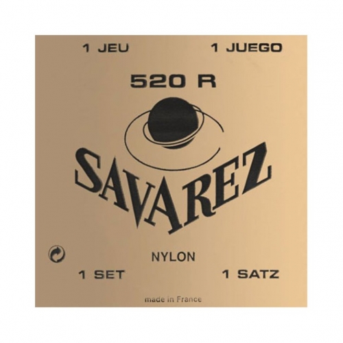 Струны для классической гитары Savarez 520R Traditional Red high tension #1 - фото 1