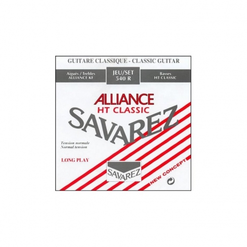 Струны для классической гитары Savarez 540R Alliance HT Classic Red standard tension #1 - фото 1