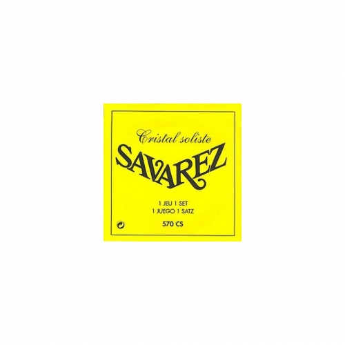 Струны для классической гитары Savarez 570CS Cristal Soliste Yellow very high tension #1 - фото 1