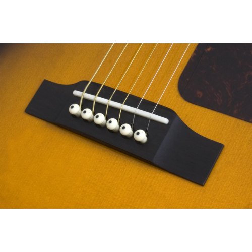 Акустическая гитара Epiphone AJ-220S Solid Top Acoustic Vintage Sunburst #4 - фото 4
