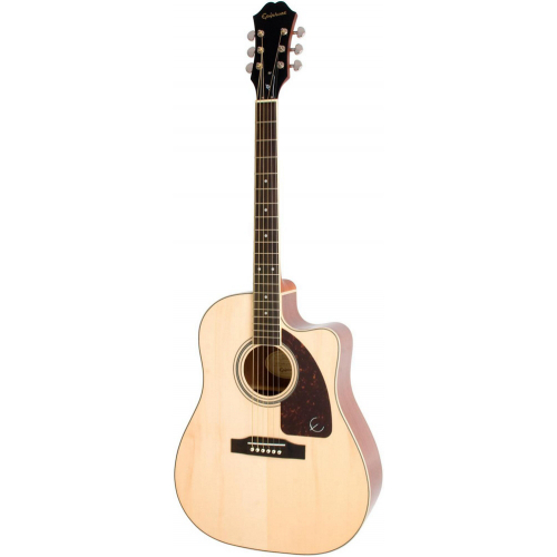 Электроакустическая гитара Epiphone AJ-220SCE Solid Top Acoustic Natural #3 - фото 3