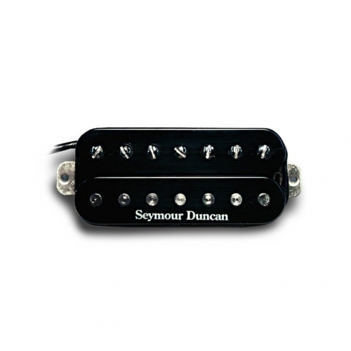Звукосниматель хамбакер Seymour Duncan SH-6N 7-STRING DUNCAN DISTORTION NECK BLACK #1 - фото 1
