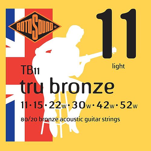 Струны для акустической гитары Rotosound TB11 Strings Phosphor Bronze #1 - фото 1