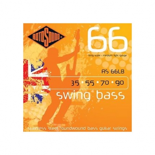 Струны для бас-гитары Rotosound RS66LB Bass Strings Stainless Steel #1 - фото 1