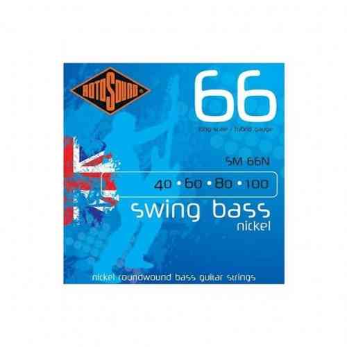 Струны для бас-гитары Rotosound SM66N Bass Strings Nickel #1 - фото 1