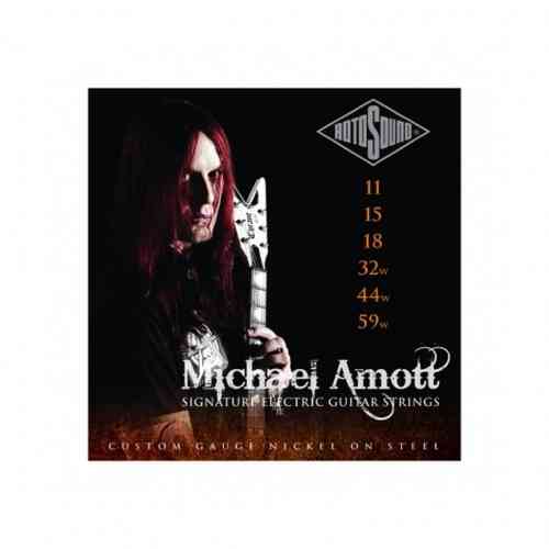 Струны для электрогитары Rotosound Michael Amott Signature #1 - фото 1