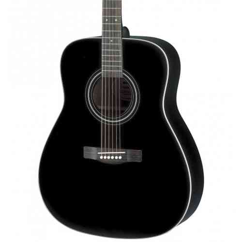 Акустическая гитара YAMAHA F370 BLACK #1 - фото 1