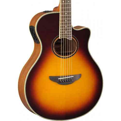 Электроакустическая гитара Yamaha APX-700II BSB #1 - фото 1