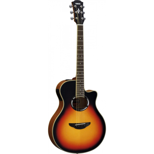 Электроакустическая гитара Yamaha APX-700II BSB #3 - фото 3
