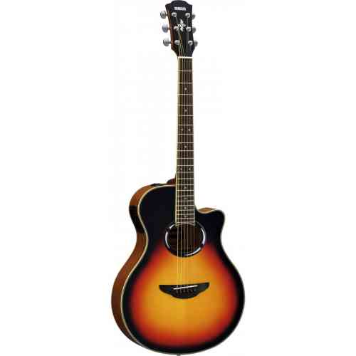 Электроакустическая гитара Yamaha APX-700II BSB #3 - фото 3